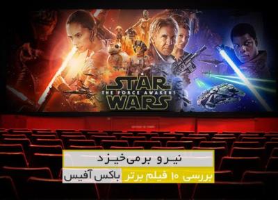 نیرو برمی خیزد! آنالیز 10 فیلم برتر باکس آفیس در هفته گذشته